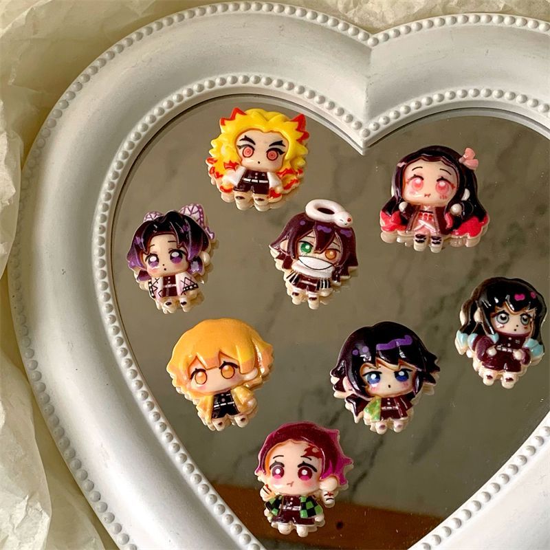 Anime Cosplay Diy - Demon Slayer accessories seamless dot stickers,