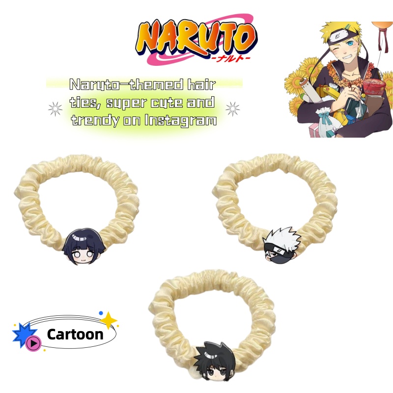 Anime Cosplay Instagram - Naruto cartoon anime hair tie, internet-famous