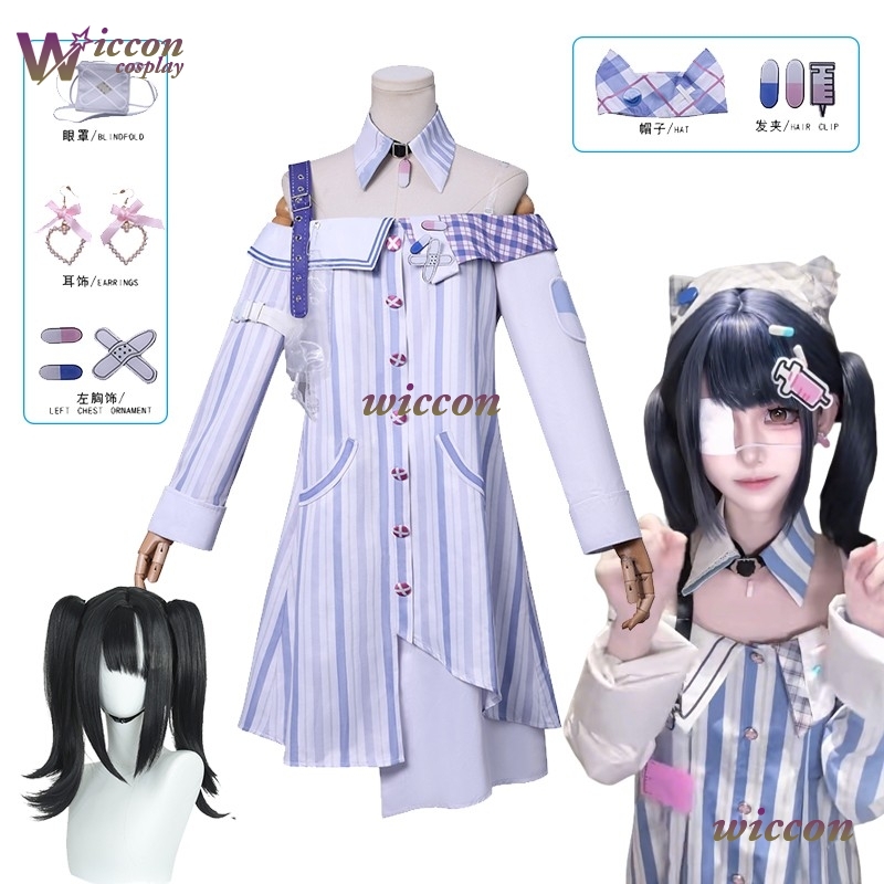 Anime Cosplay Girl Ideas - Eyepatch Jirai Kei Infinity Nikki Cosplay