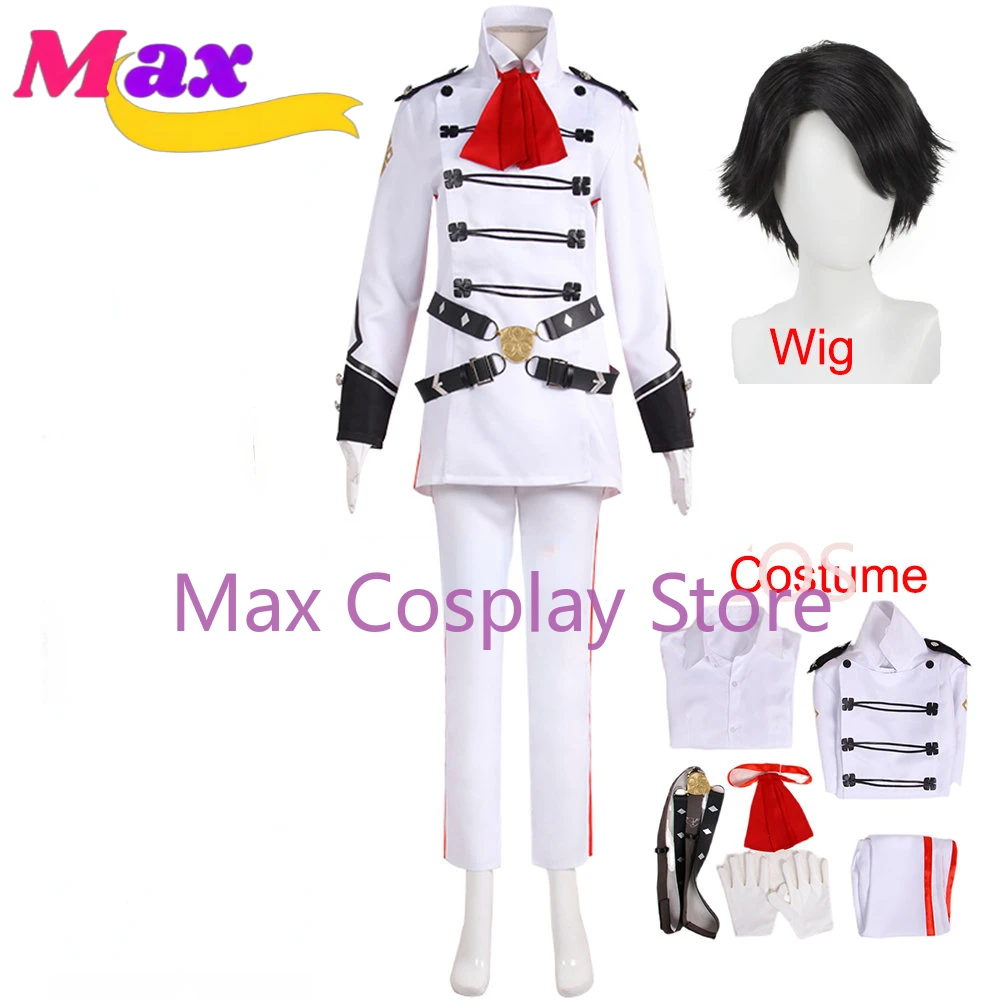 Anime Cosplay Nz - Max Kazuma Asogi Kazuma White Suit