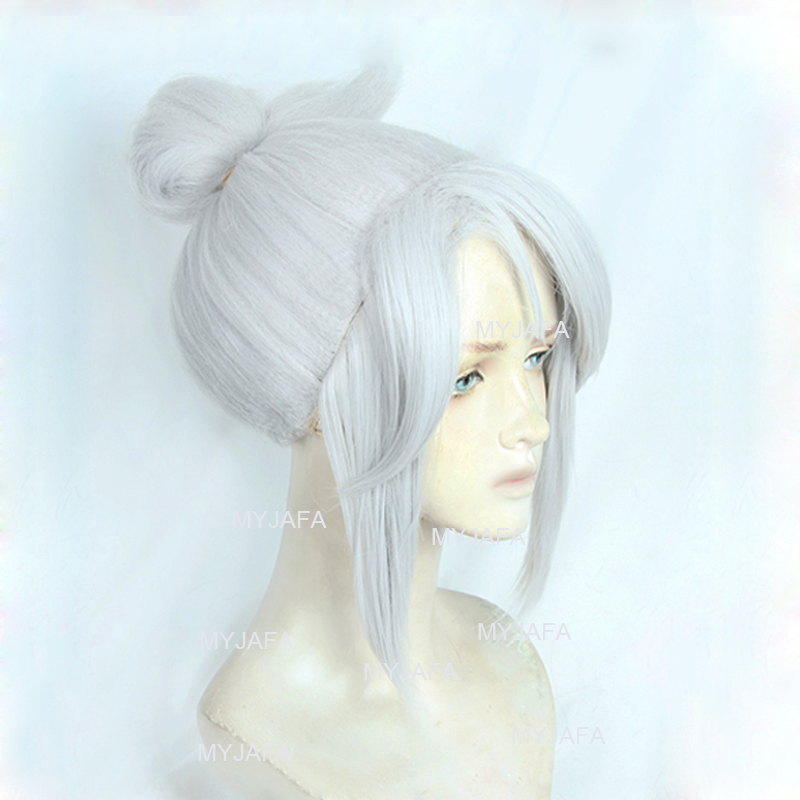 Cosplay Anime White Hair - High Quality Jett Cosplay Wig Game