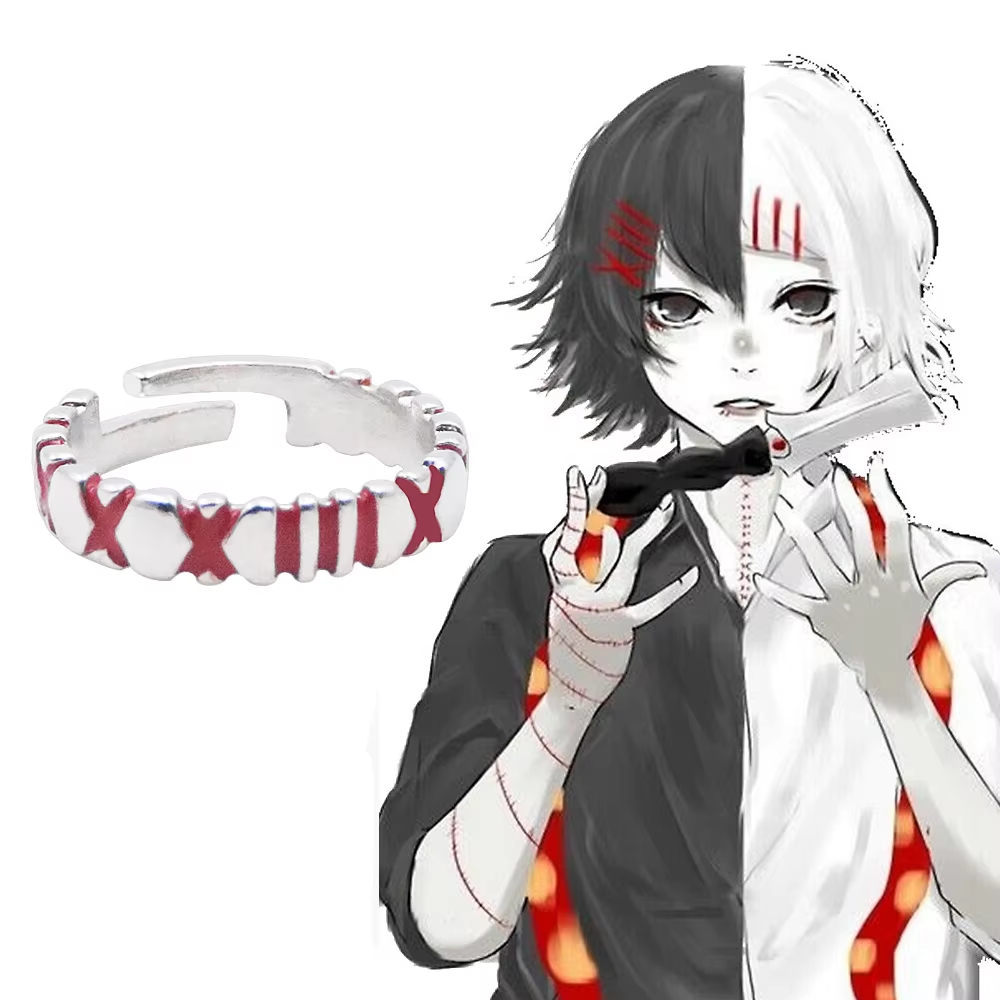 Anime Cosplay Tokyo Ghoul - Anime Tokyo Ghoul Rings Juzo Suzuya