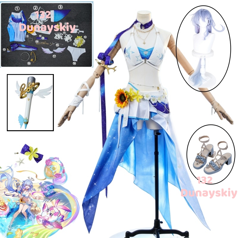 Anime Cosplay Robin - Game Honkai Star Rail Robin Cosplay