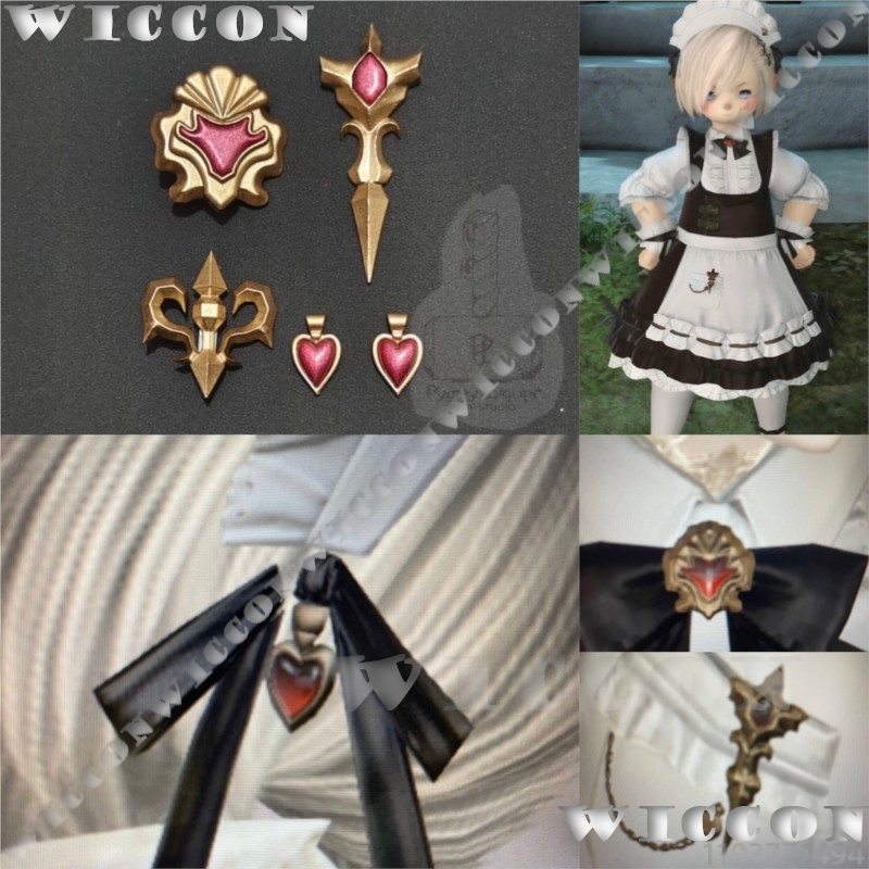 Anime Cosplay Diy - Classic Maid Uniform Accessories Set Game