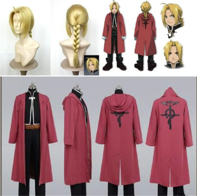 Fullmetal Alchemist Coat - Fullmetal Alchemist Edward Elric Cosplay Costumes