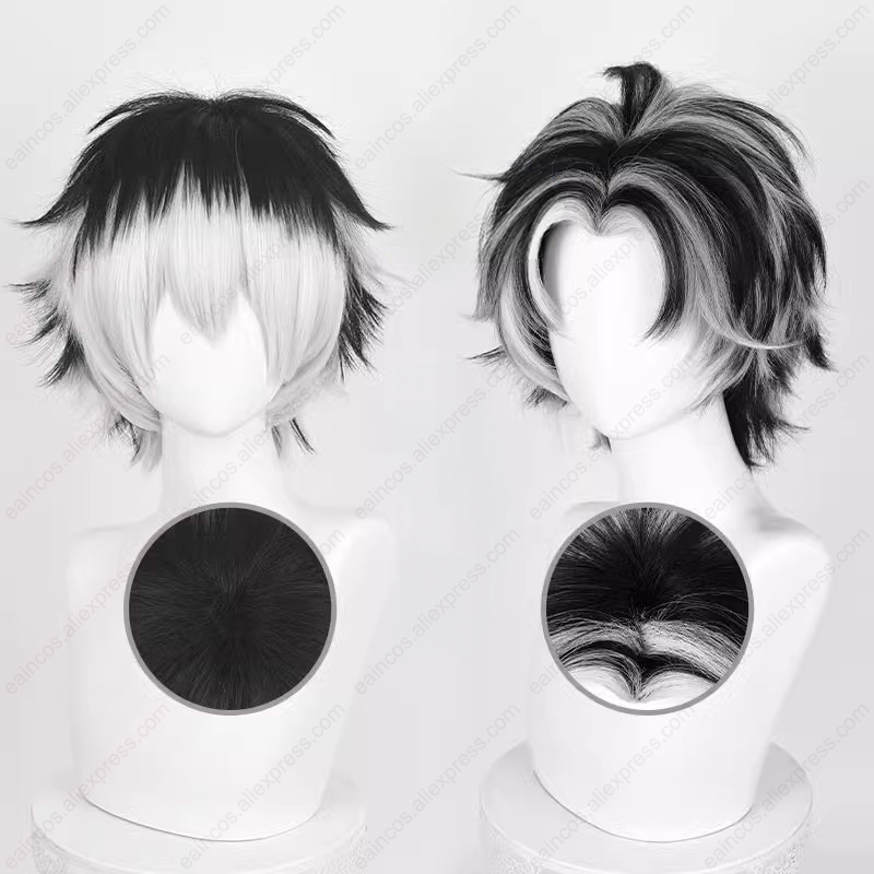 Cosplay Anime White Hair - Kotaro Bokuto Cosplay Wig 30cm Short