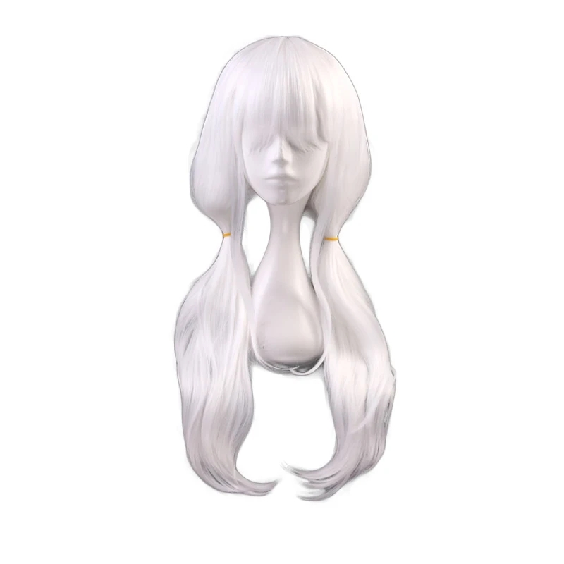 Cosplay Anime White Hair - Cosplay Danganronpa Angie Yonaga Wig White
