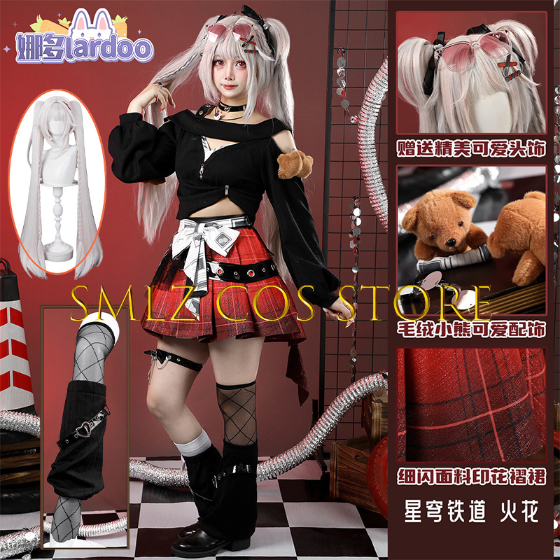 Anime Cosplay Wig - Dreamwave Sparxie Cosplay Game Honkai Star