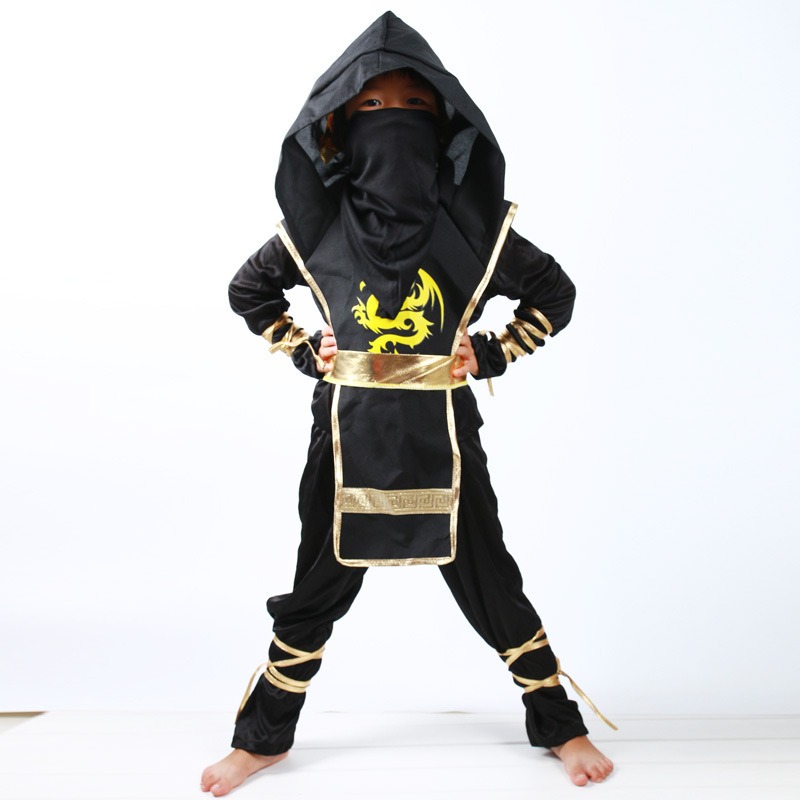 Anime Cosplay Girl Ideas - Carnival Child Boys Ninja Deluxe Costume
