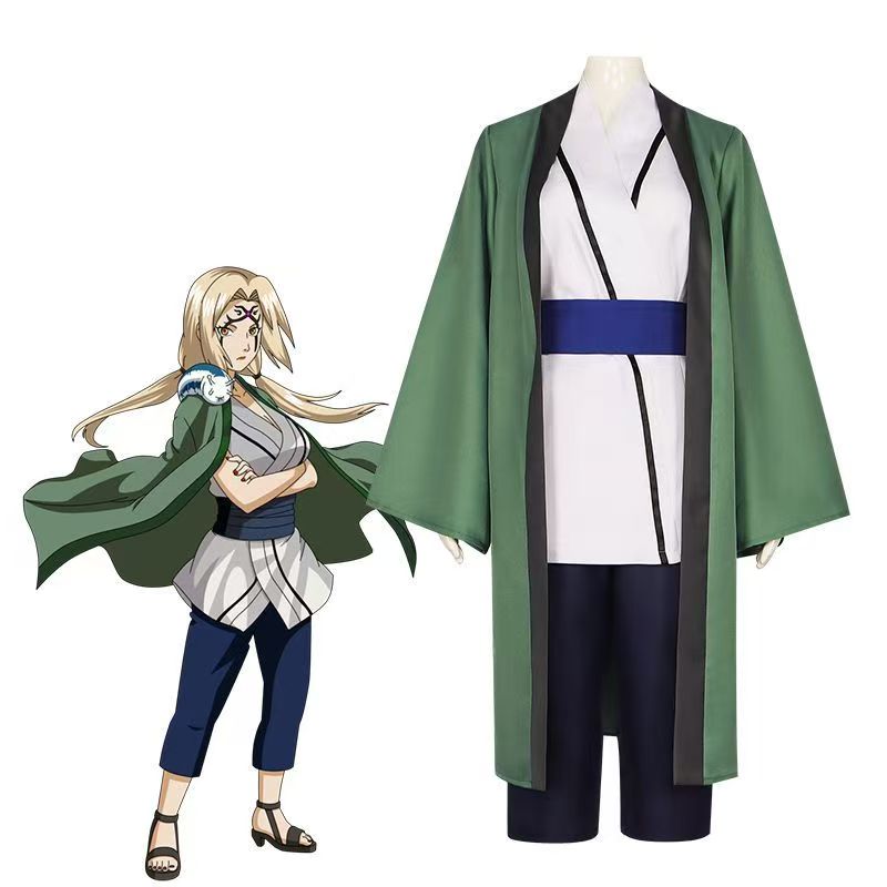 Tsunade Cosplay Costume Full S - Cosplay Anime Tsunade ulasan dan harga