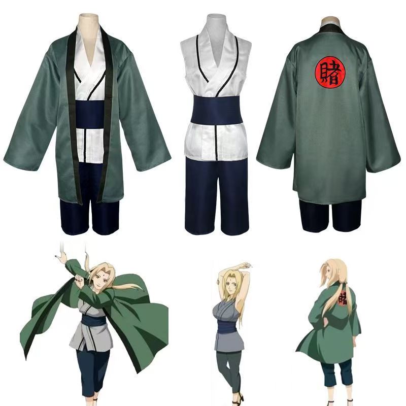 Tsunade Cosplay Costume Full S - Cosplay Anime Tsunade ulasan dan harga
