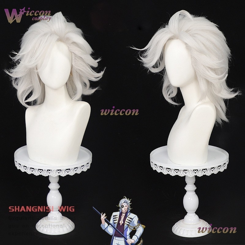 CosrR Anime Record Of Ragnarok - Cosplay Anime White Hair ulasan dan harga