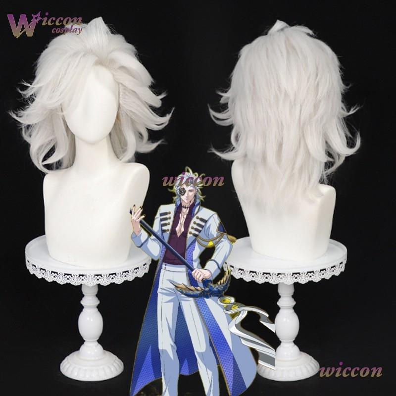 CosrR Anime Record Of Ragnarok - Cosplay Anime White Hair ulasan dan harga