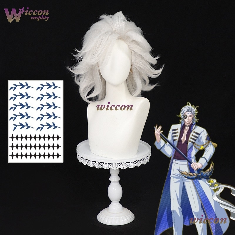 CosrR Anime Record Of Ragnarok - Cosplay Anime White Hair ulasan dan harga