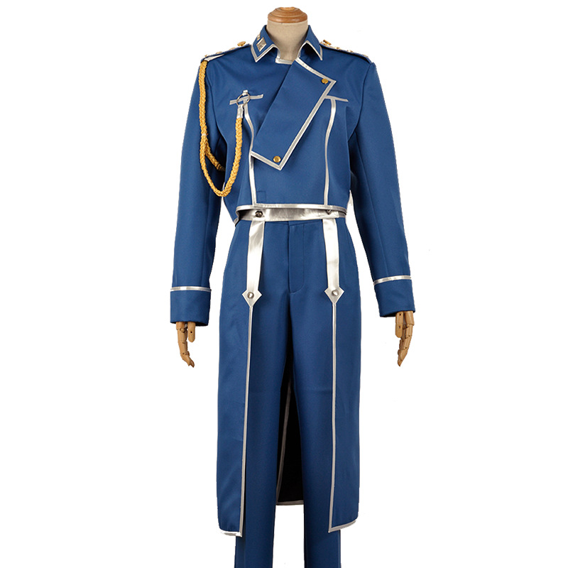 Roy Mustang Cosplay Anime Full - Fullmetal Alchemist Coat ulasan dan harga