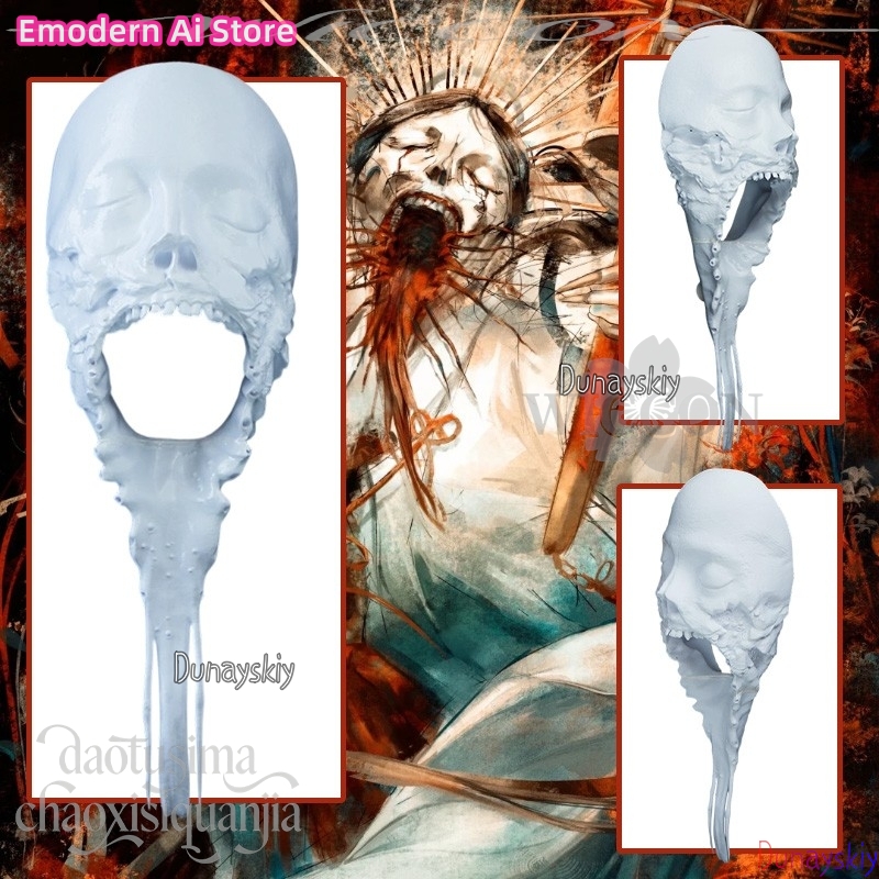 Horror Anime White DIY Colorin - Anime Cosplay Diy ulasan dan harga