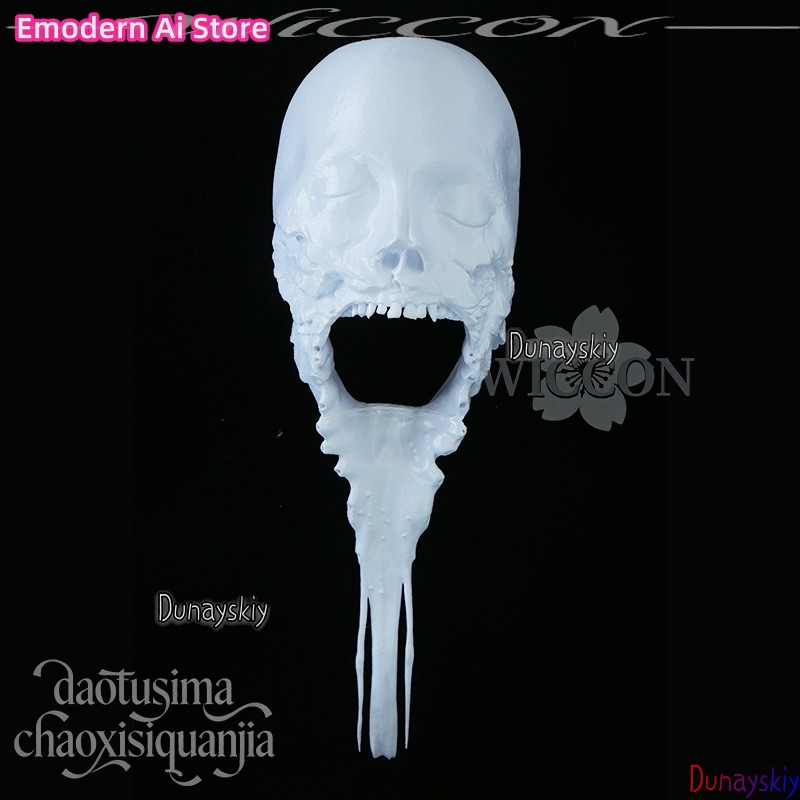 Horror Anime White DIY Colorin - Anime Cosplay Diy ulasan dan harga
