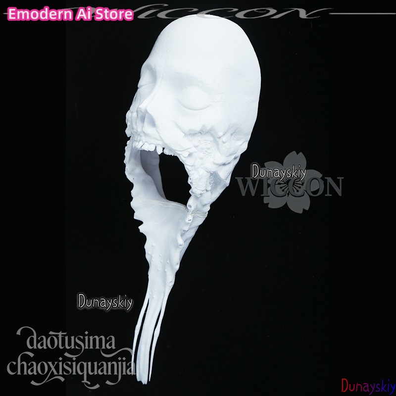 Horror Anime White DIY Colorin - Anime Cosplay Diy ulasan dan harga
