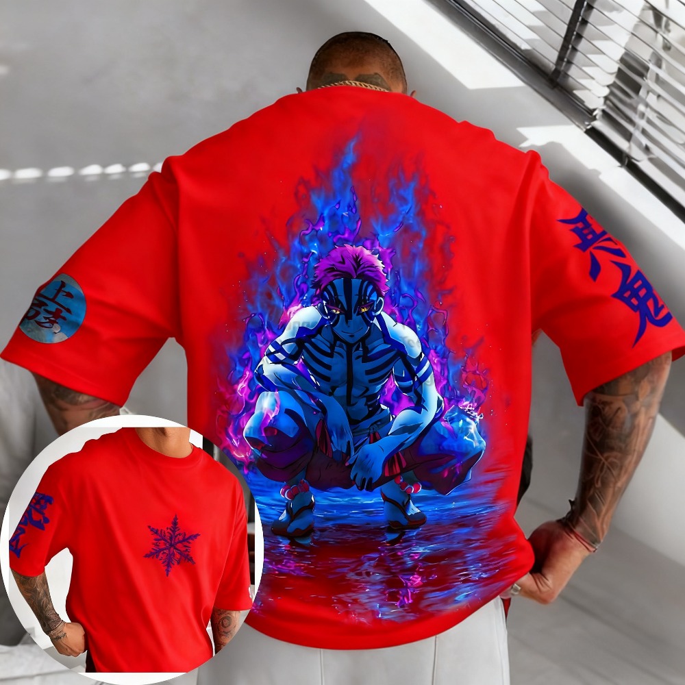 Demon Slayer Akaza Pure Cotton - Cosplay Anime Tsunade ulasan dan harga