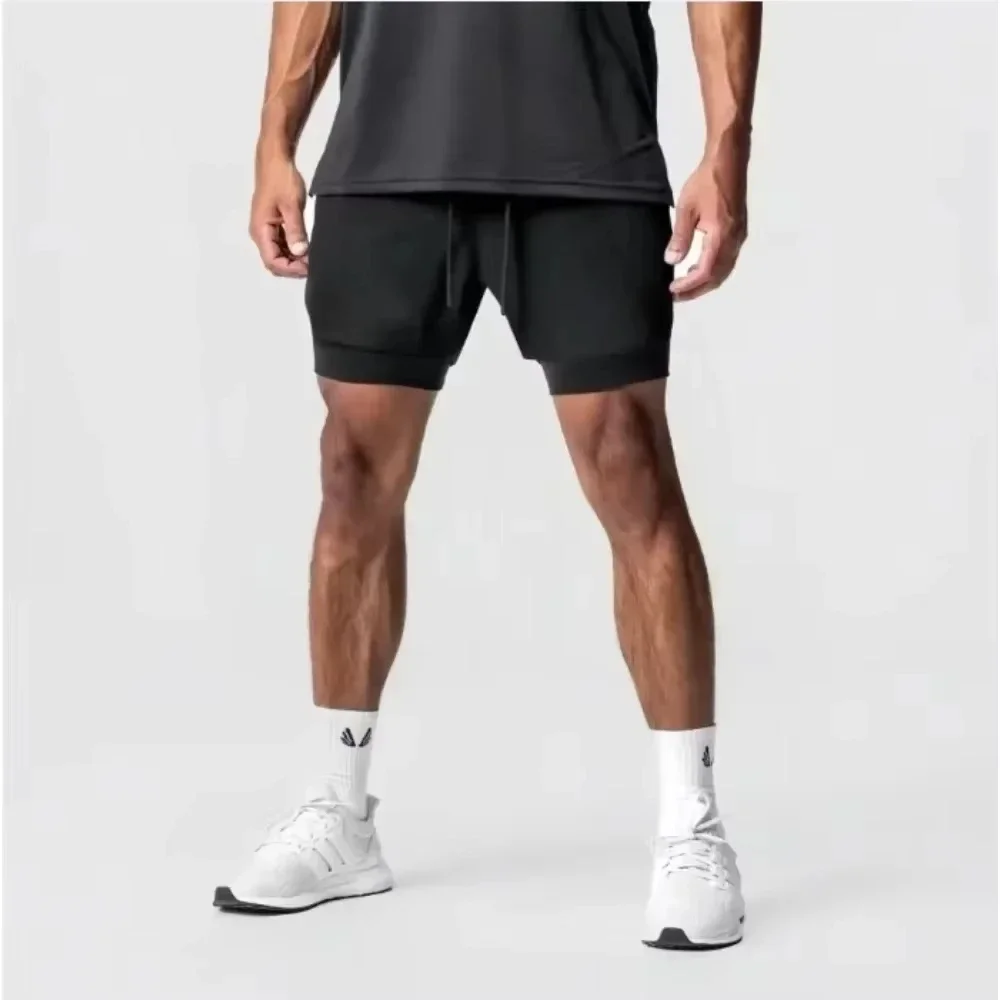 Akaza Men's 2-in-1 Shorts cott - Quick Anime Cosplay ulasan dan harga