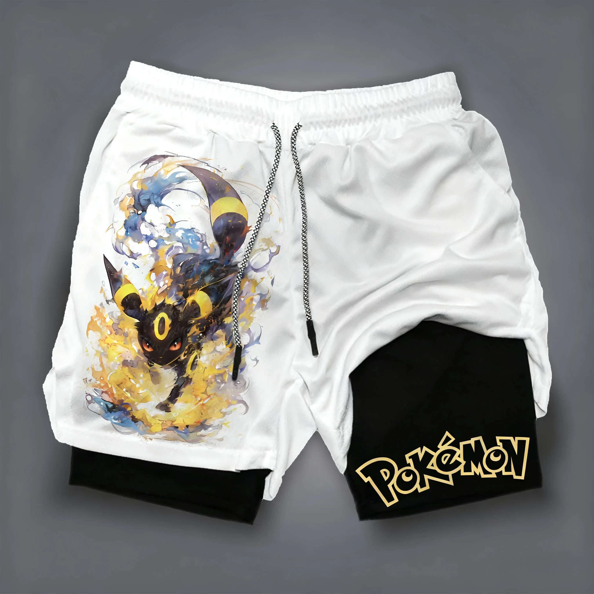 Pokémon Anime White Double Lay - Quick Anime Cosplay ulasan dan harga