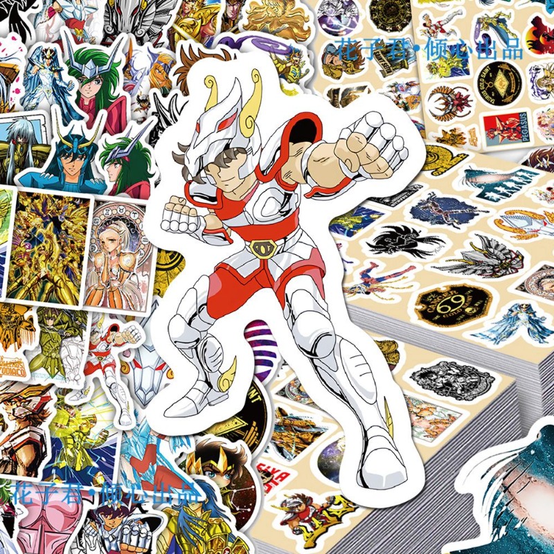 101Pcs Saint Seiya Anime Stick - Anime Cosplay Diy ulasan dan harga