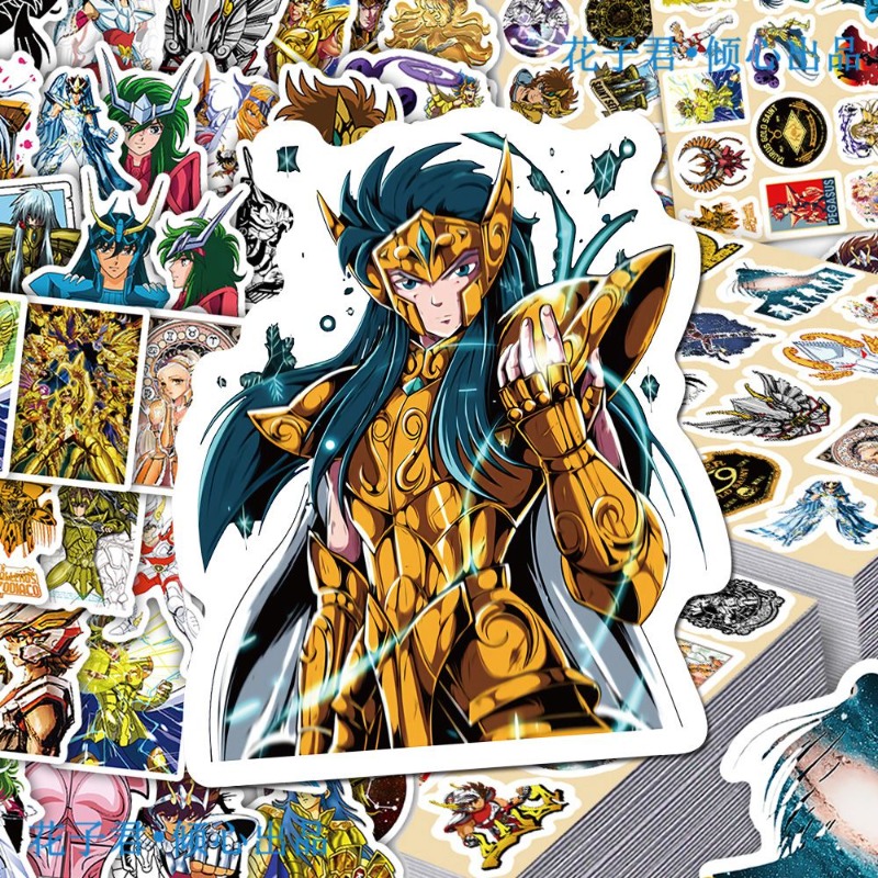 101Pcs Saint Seiya Anime Stick - Anime Cosplay Diy ulasan dan harga