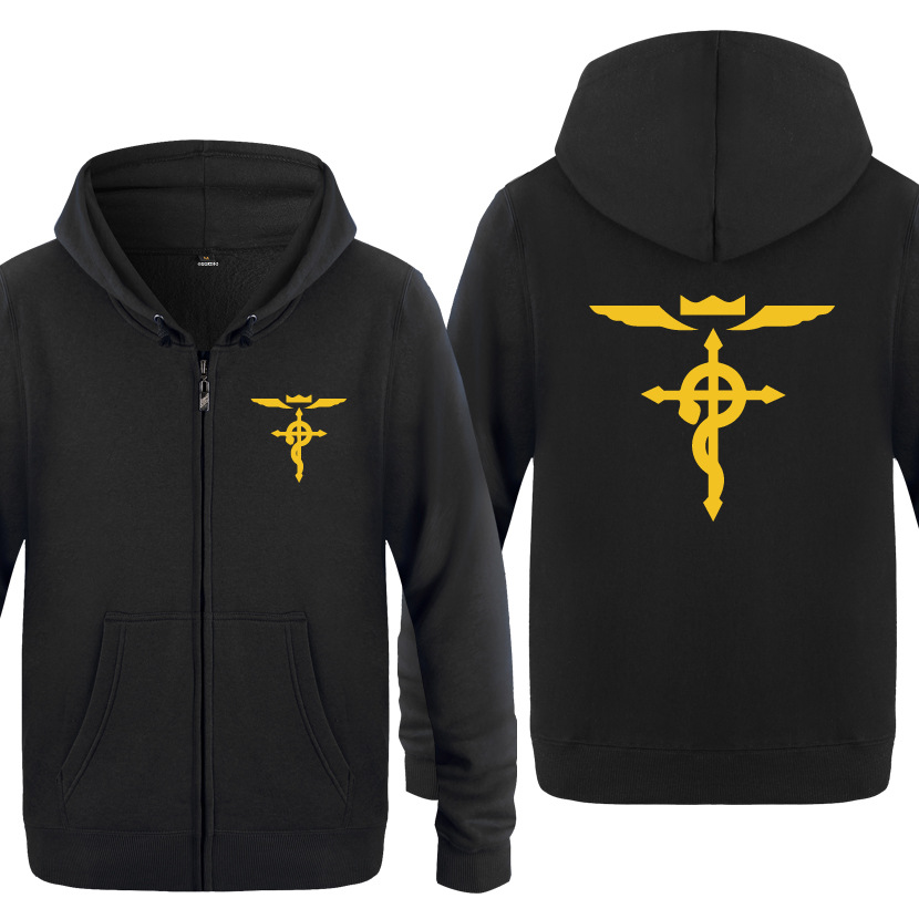 Fullmetal Alchemist Print Hood - Fullmetal Alchemist Coat ulasan dan harga