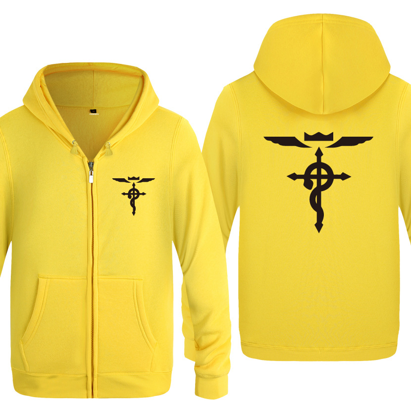 Fullmetal Alchemist Print Hood - Fullmetal Alchemist Coat ulasan dan harga