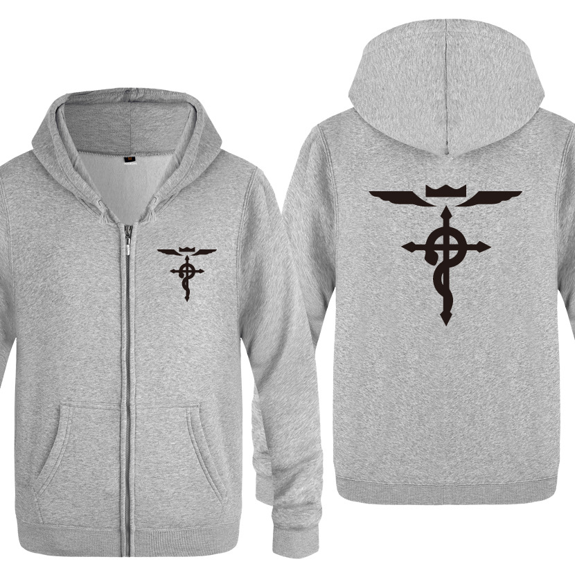 Fullmetal Alchemist Print Hood - Fullmetal Alchemist Coat ulasan dan harga