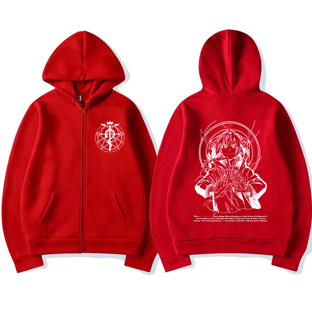Anime Fullmetal Alchemist Zipp - Fullmetal Alchemist Coat ulasan dan harga