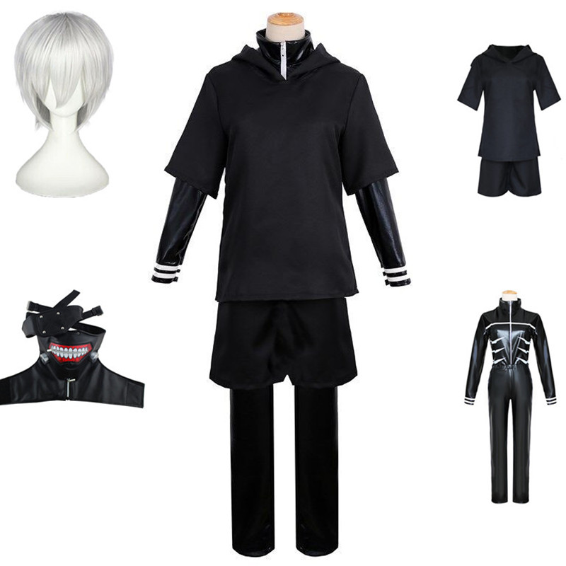 Anime Tokyo Ghoul Ken Kaneki C - Anime Cosplay Tokyo Ghoul ulasan dan harga