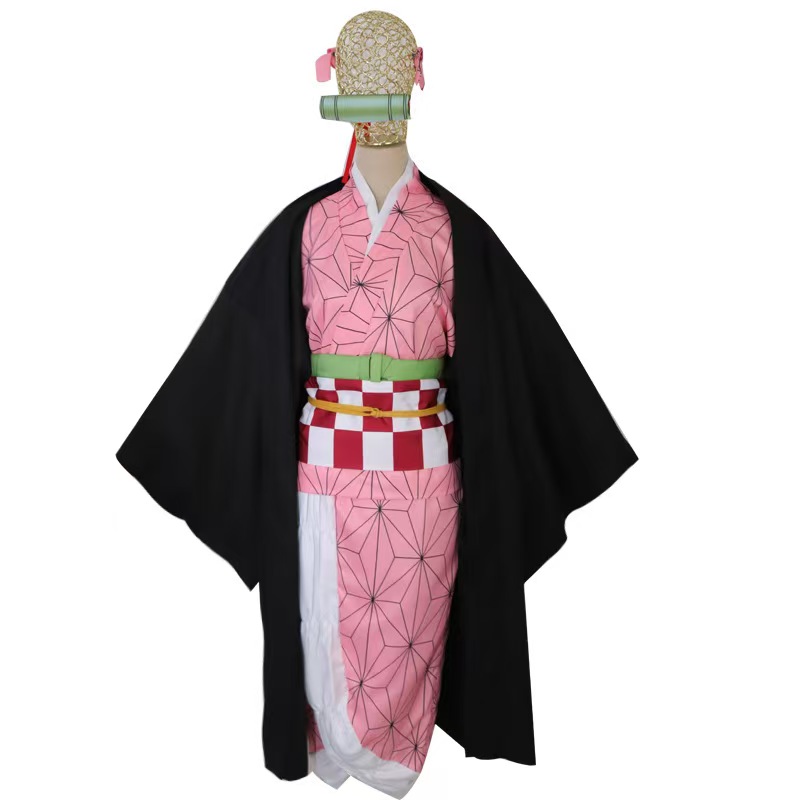 Demon Slayer Nezuko Kamado Cos - Anime Cosplay Nz ulasan dan harga