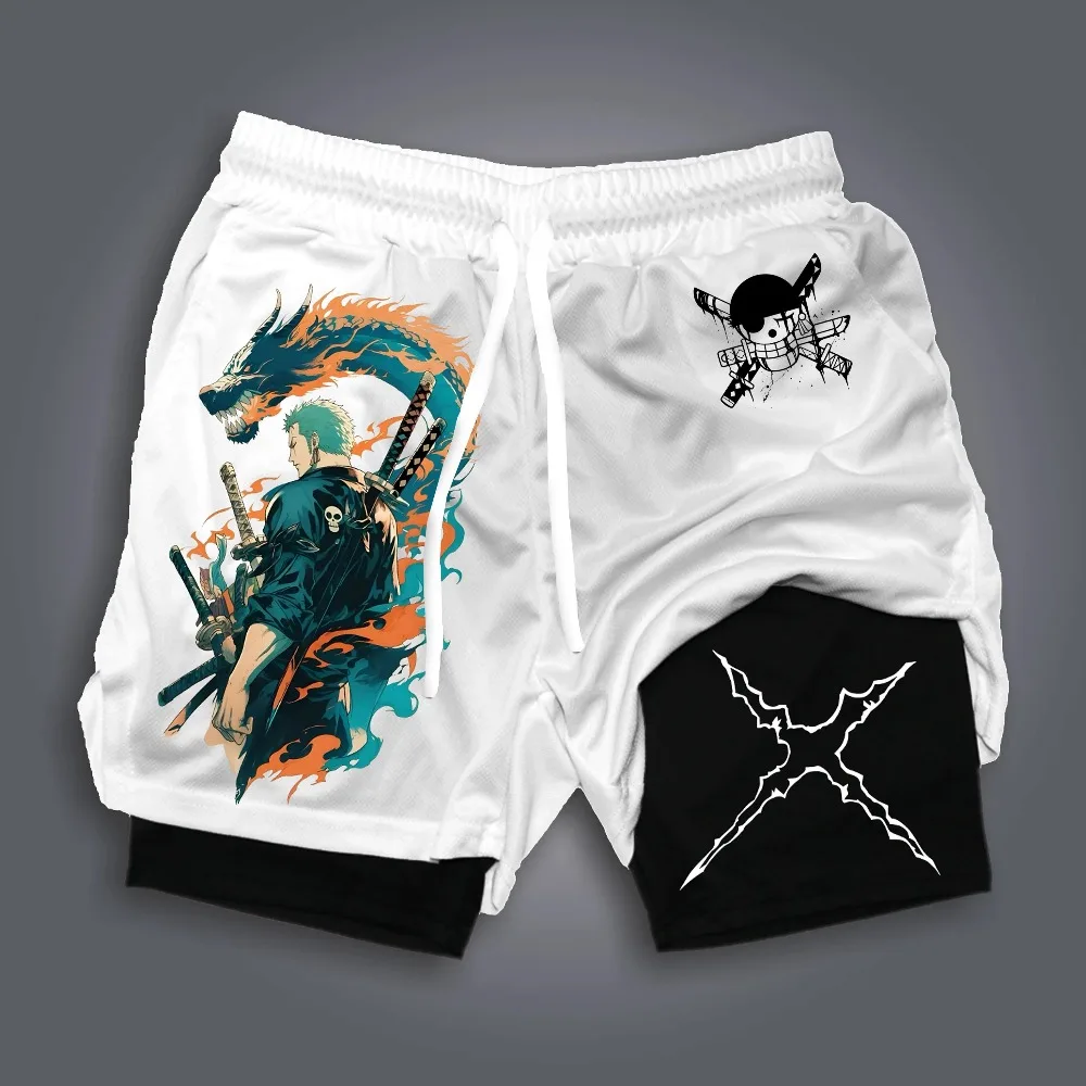 ONE PIECE Anime Printed 2-in-1 - Quick Anime Cosplay ulasan dan harga