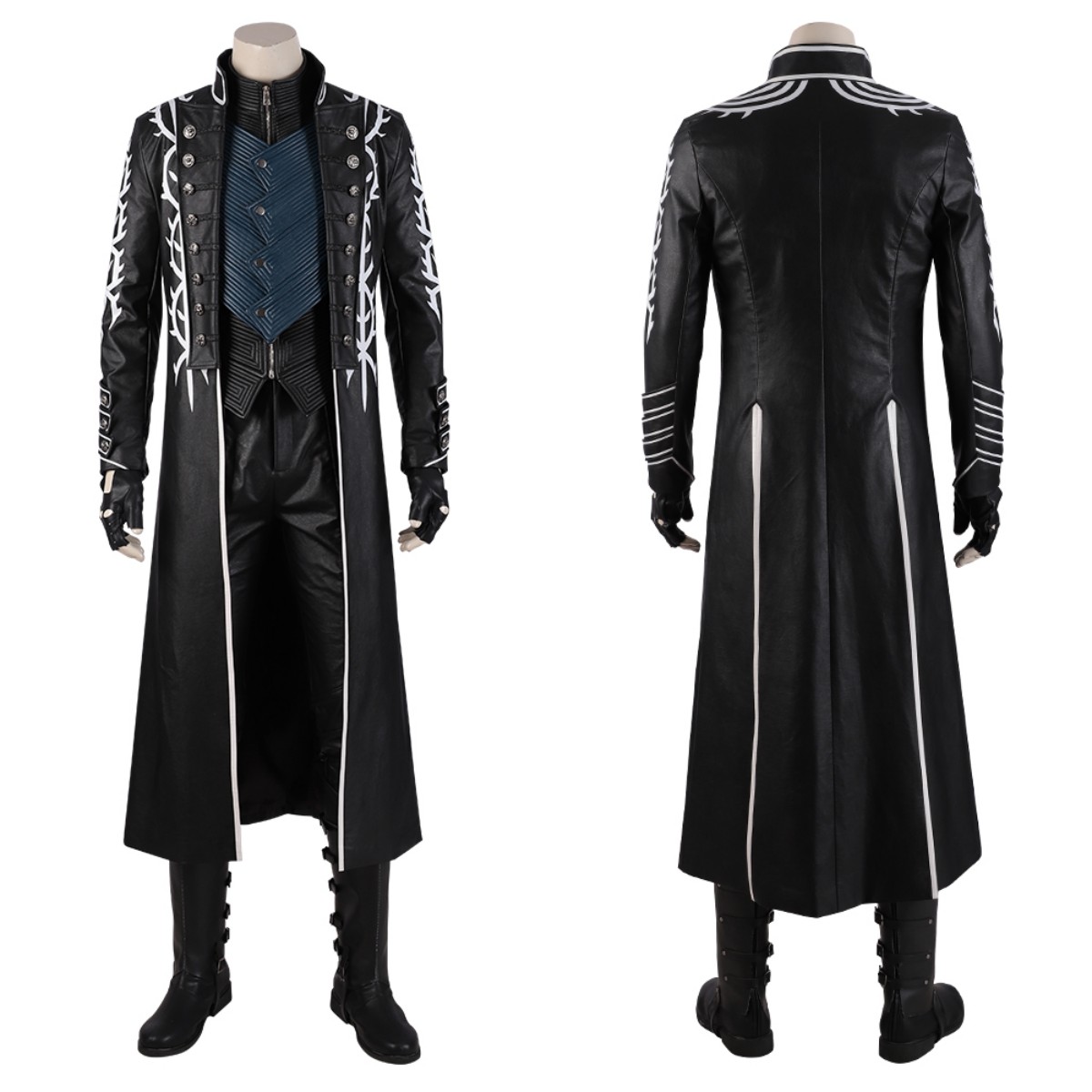Game DMC 5 Vergil Cosplay Cost - Fullmetal Alchemist Coat ulasan dan harga