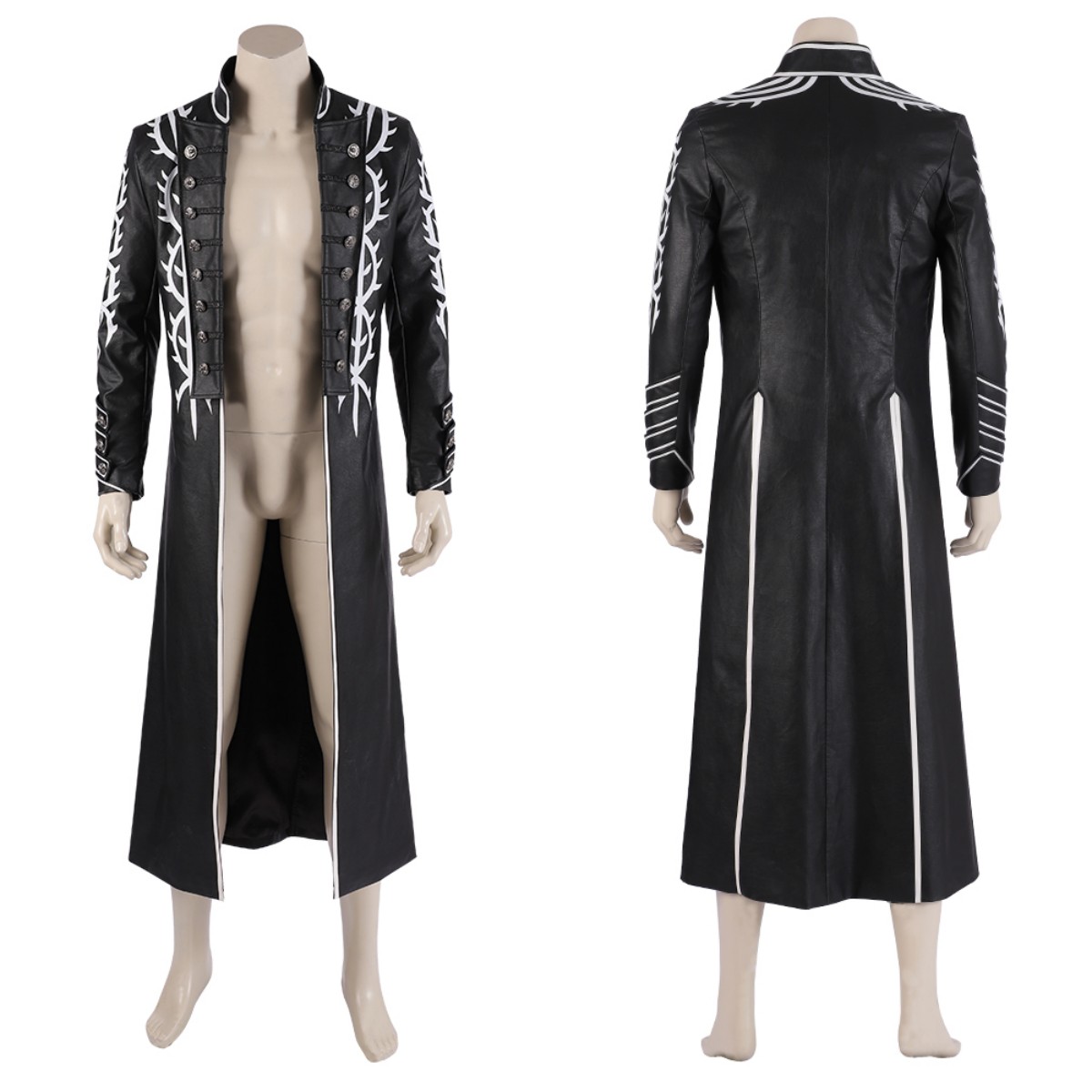 Game DMC 5 Vergil Cosplay Cost - Fullmetal Alchemist Coat ulasan dan harga
