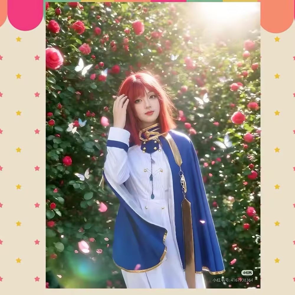 Shirayuki Cosplay Costumes Ani - Cosplay Anime White Hair ulasan dan harga