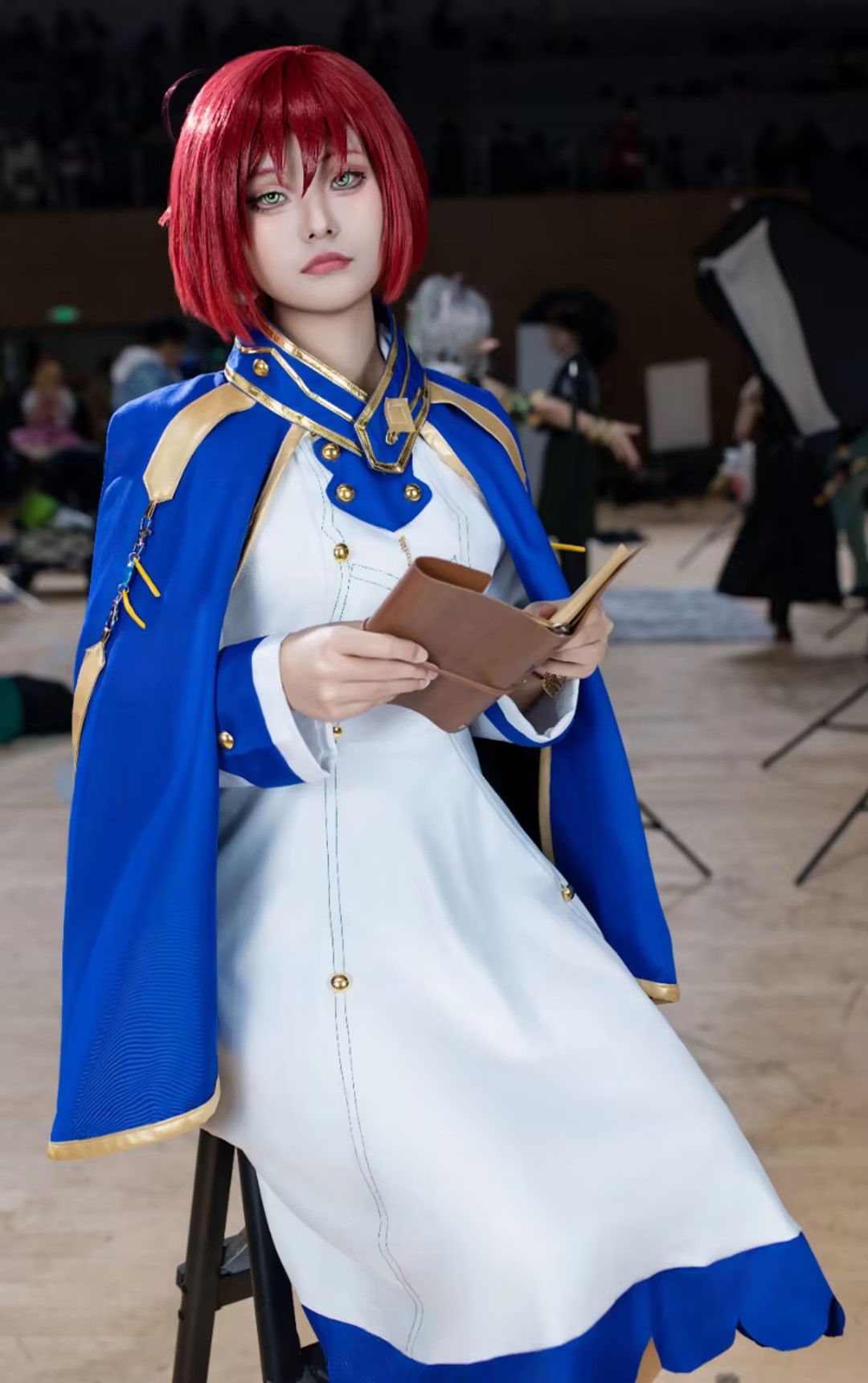 Shirayuki Cosplay Costumes Ani - Cosplay Anime White Hair ulasan dan harga