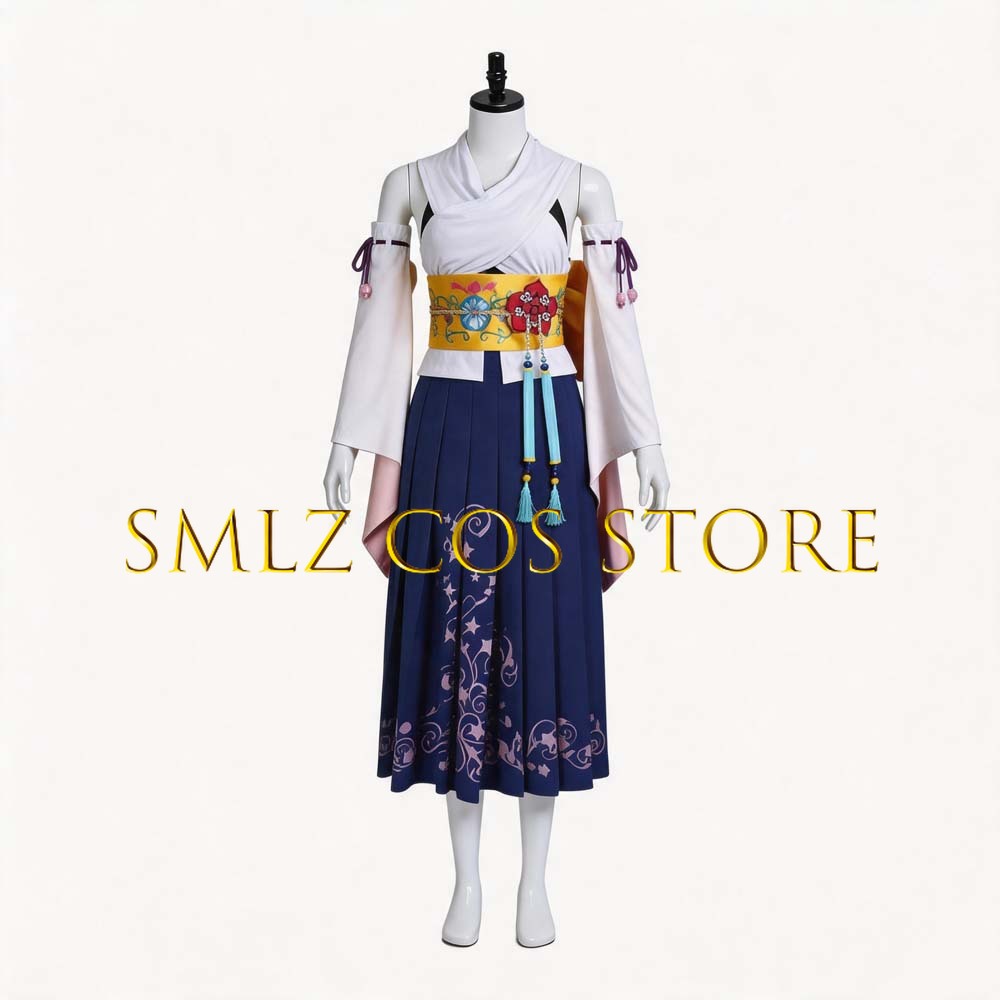 Smlz FFX Yuna Cosplay Anime FF - Anime Cosplay Wig ulasan dan harga