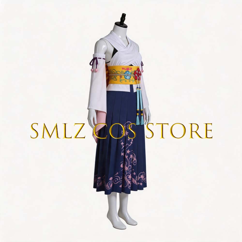 Smlz FFX Yuna Cosplay Anime FF - Anime Cosplay Wig ulasan dan harga