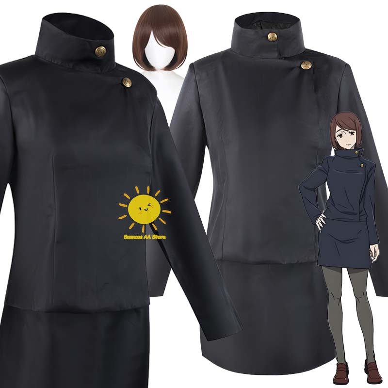 Anime Shoko Ieiri Cosplay Juju - Jujutsu Kaisen Uniform ulasan dan harga