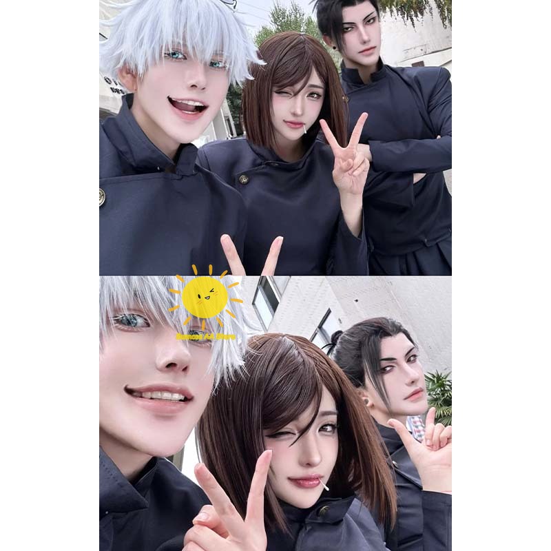 Anime Shoko Ieiri Cosplay Juju - Jujutsu Kaisen Uniform ulasan dan harga