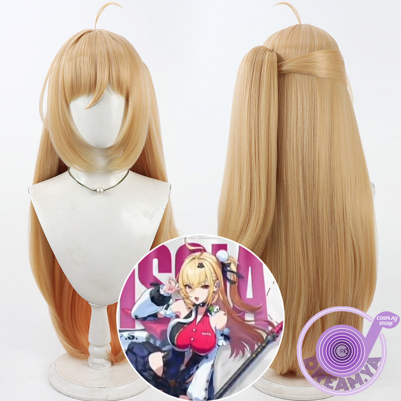 Cissia Cosplay Wig Zenless Zon - Anime Cosplay Wig ulasan dan harga