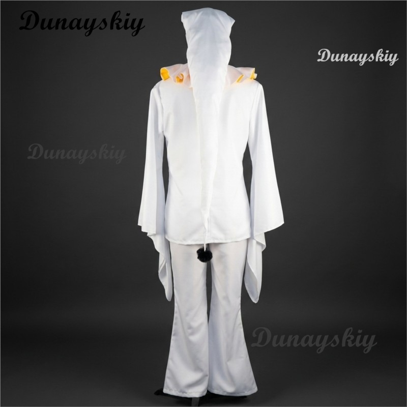 Pierrot Freak Party White Clow - Cosplay Anime White Hair ulasan dan harga