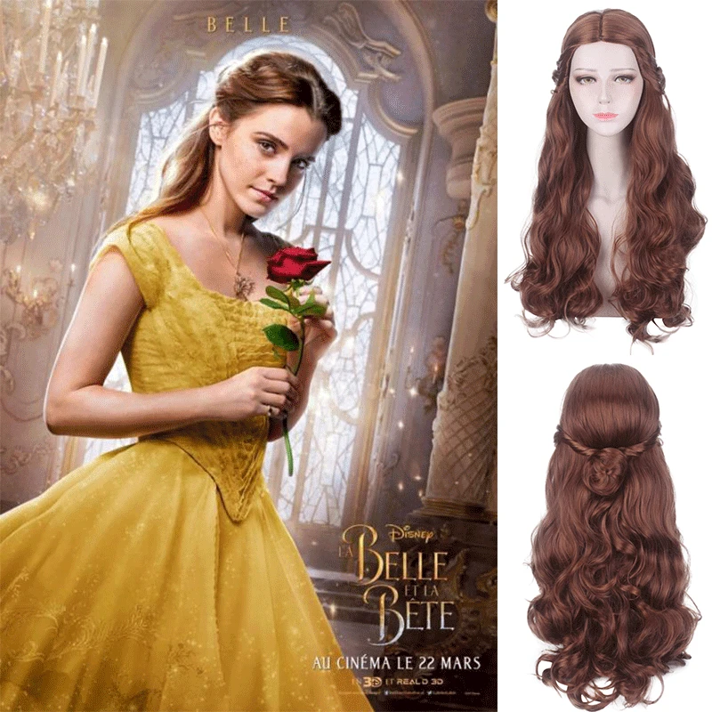 Beauty and Beast Cosplay Wig B - Anime Cosplay Makeup ulasan dan harga