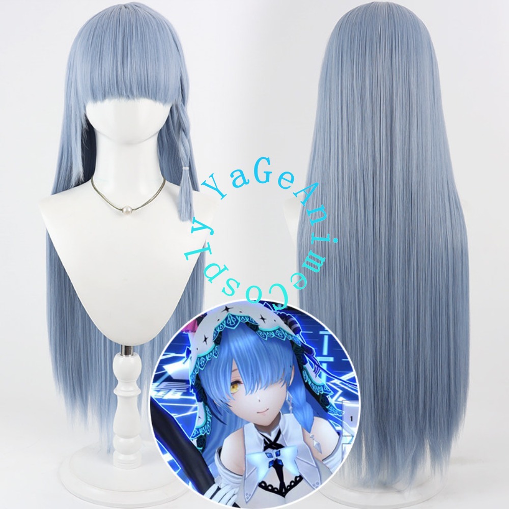 Re Zero Rem Cosplay Wig Long L - Re Zero Rem Wig ulasan dan harga