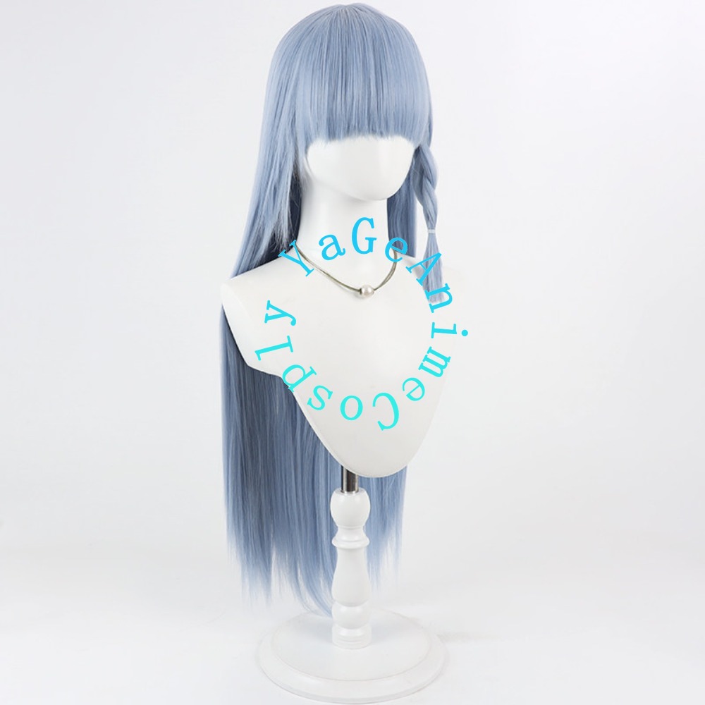 Re Zero Rem Cosplay Wig Long L - Re Zero Rem Wig ulasan dan harga