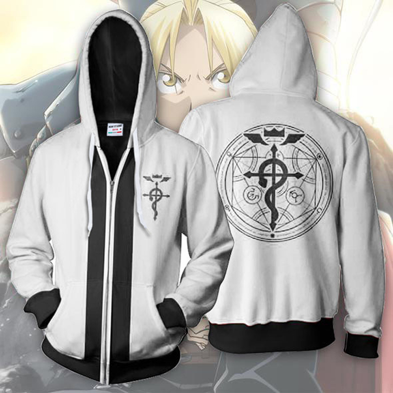 Anime Cosplay Sweatshirts Trac - Fullmetal Alchemist Coat ulasan dan harga