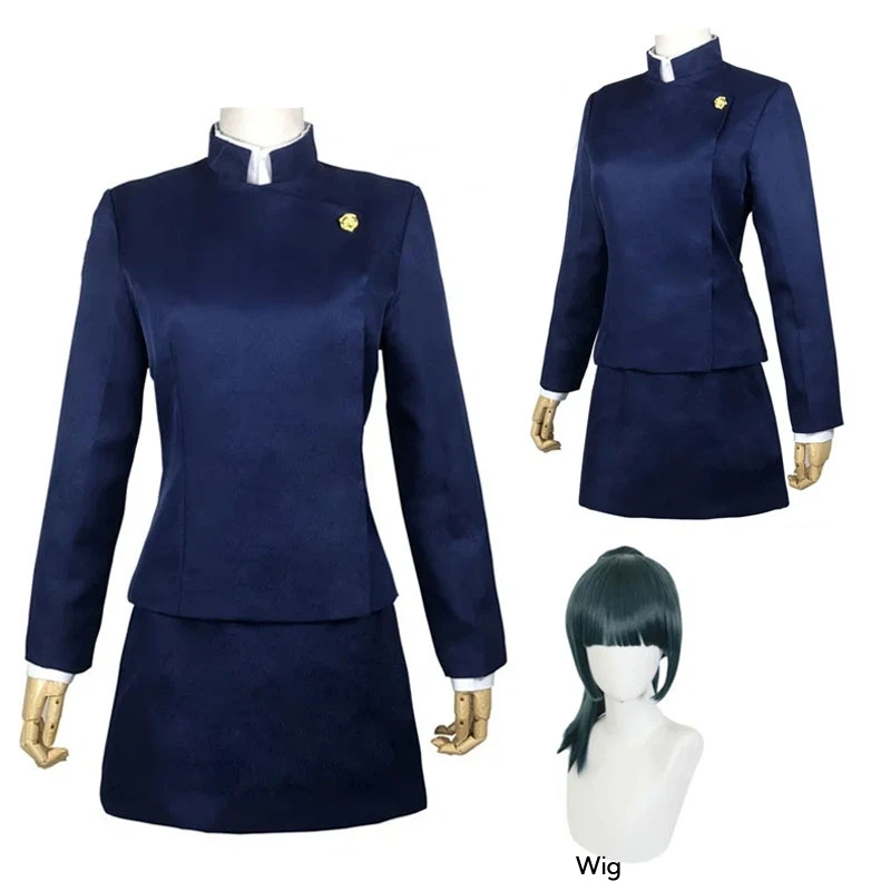 Jujutsu Kaisen Maki Zenin Cosp - Jujutsu Kaisen Uniform ulasan dan harga