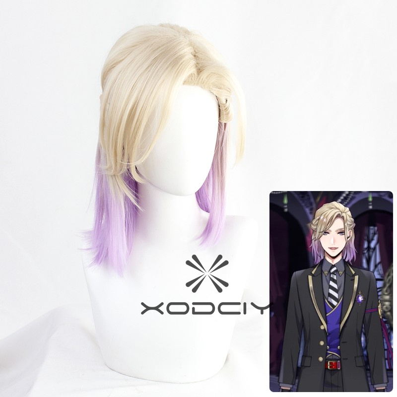 Game Twisted Wonderland Cospla - Cosplay Anime White Hair ulasan dan harga
